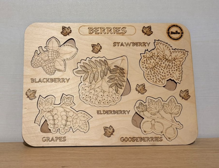 Berries Wooden Puzzle